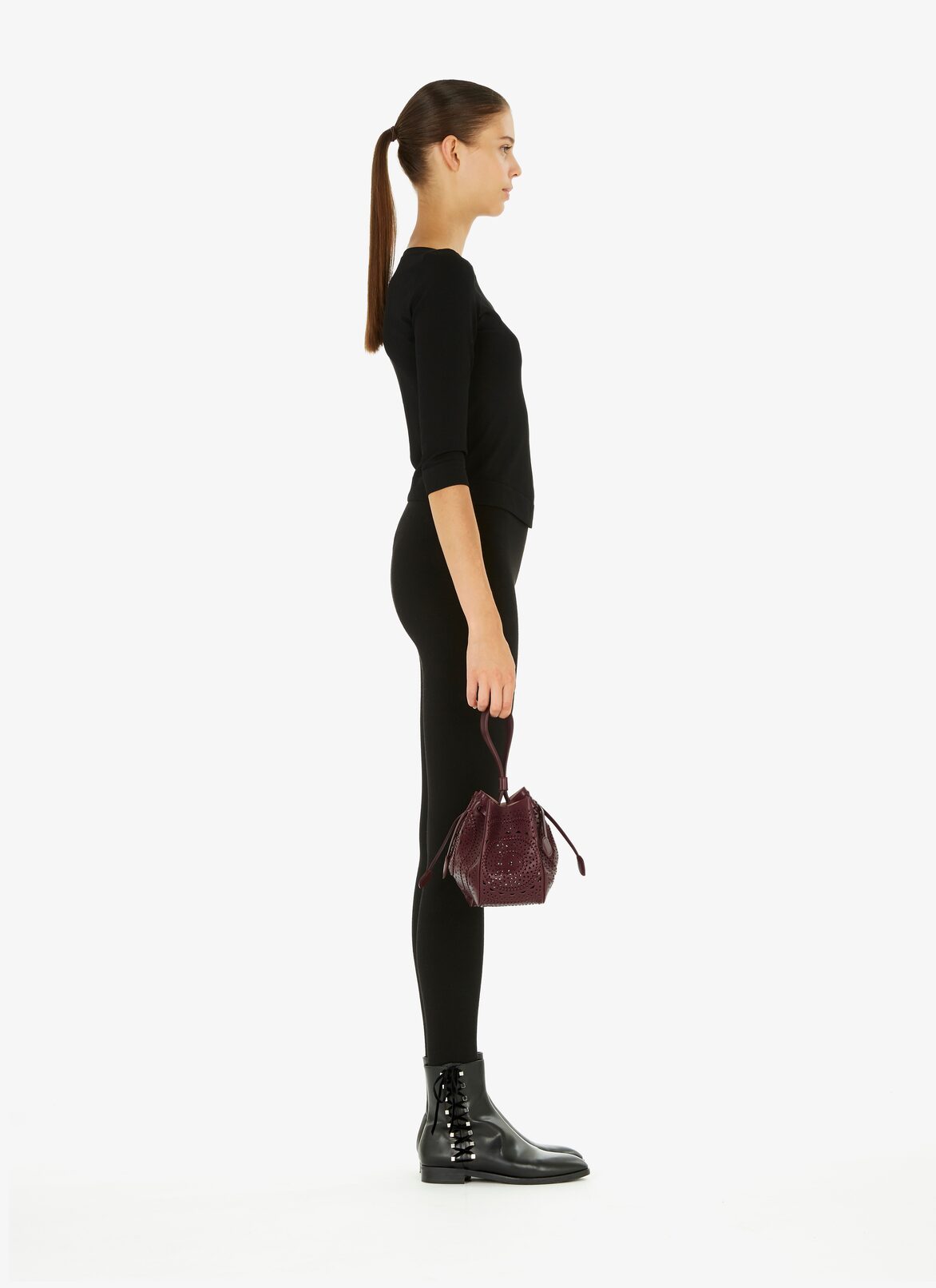Rose-Marie 19 Bracelet Bag ALAÏA PURPLE ROSE-MARIE 19 BRACELET BAG